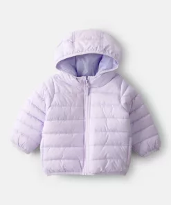 Lefties Kids Lightweight Puffer Jacket Purple