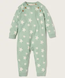 Junior Baby Starry Knit Baby Romper