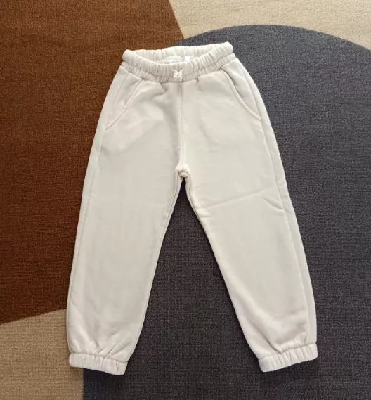 Zara Girl Terry Trouser With Close Hem - Image 4