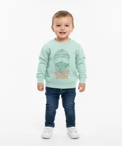 Baby Collection Sailor Sweatshirt Sea Green