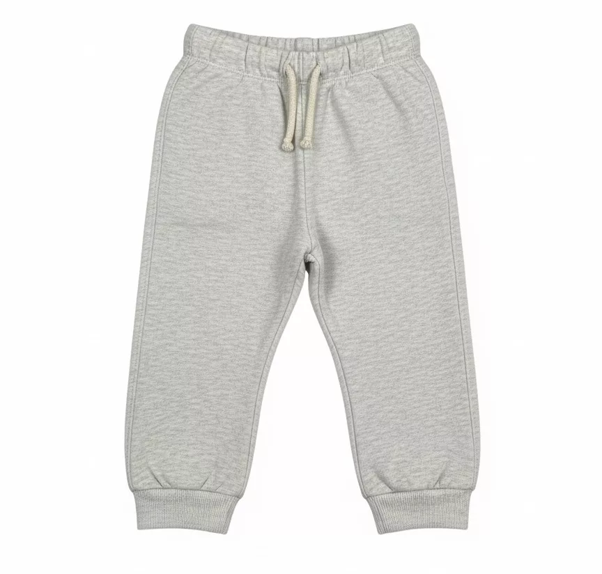Zara Kids Plain offwhite Trouser with Drawstring