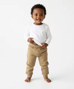Zara Kids Plain Khaki Trouser Without Drawstring