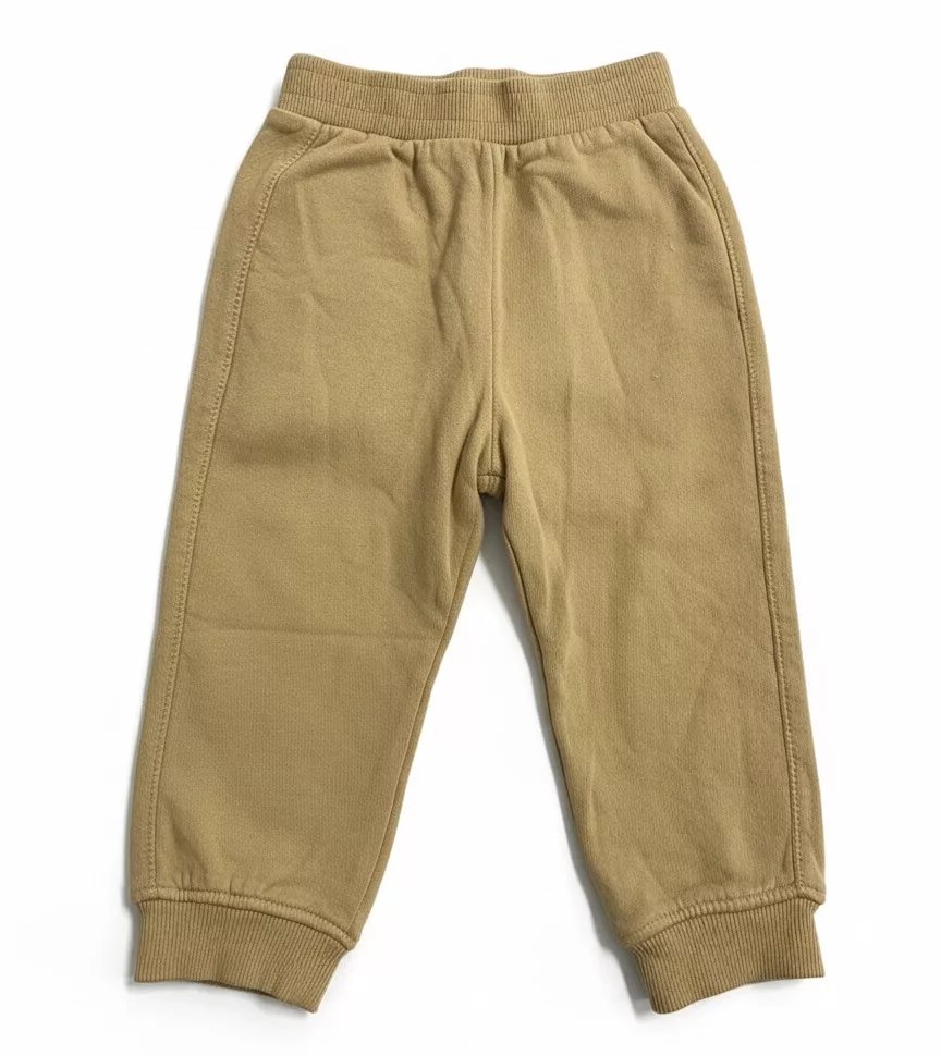 Zara Kids Plain Khaki Trouser Without Drawstring - Image 2