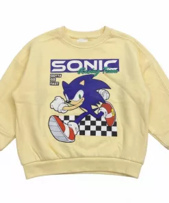 Alternative view of Zara Sonic Logo Sweatshirt Beige