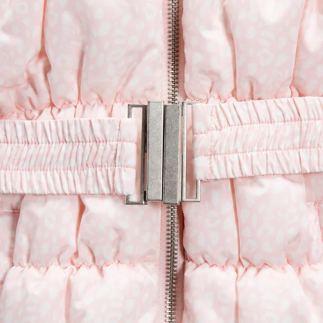 Barbie Furry Hood Parka Jacket Pink - Image 3