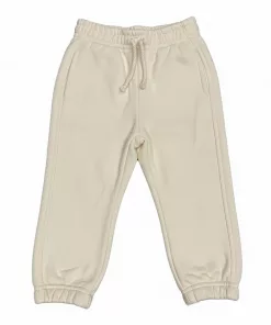 Zara Flower Logo Trouser Beige