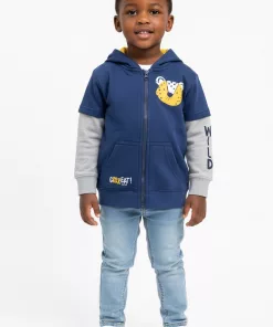 Blue Seven Wild Zipper Navy