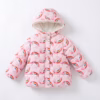 Carters Unicorn Print Thermal Fleece Lined Puffer Jacket