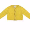 Carters Lines Texture Cardigan Yellow