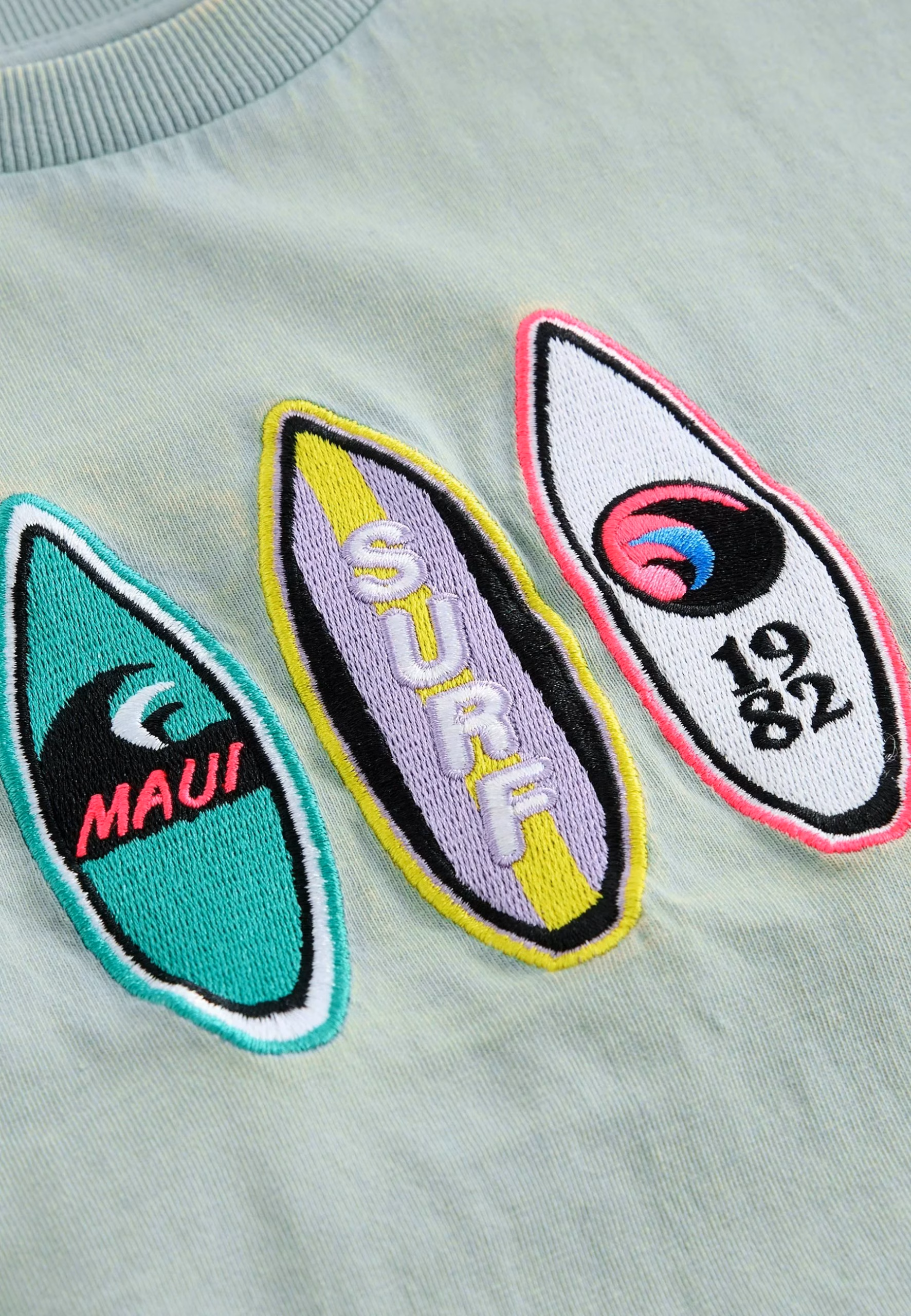 Next Surf Board T-Shirt Mineral Green - Image 2