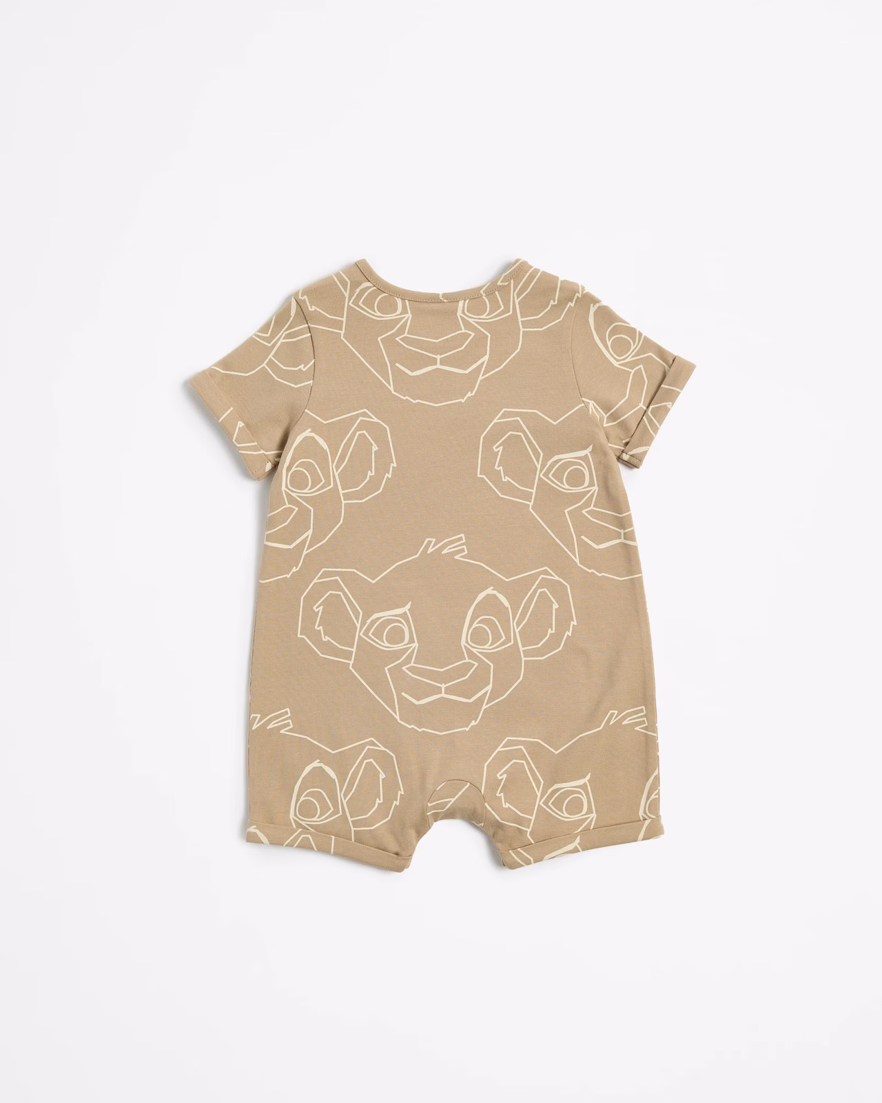 Target Cotton Disney Simba Print Romper - Image 3