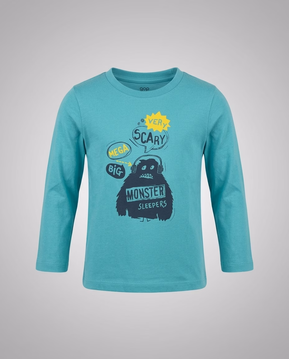 Fables Monster Print Full Sleeve T-Shirt