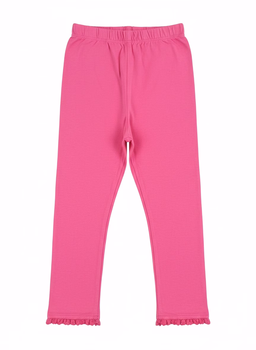 F&F plain Legging With Lace Trim - Image 3