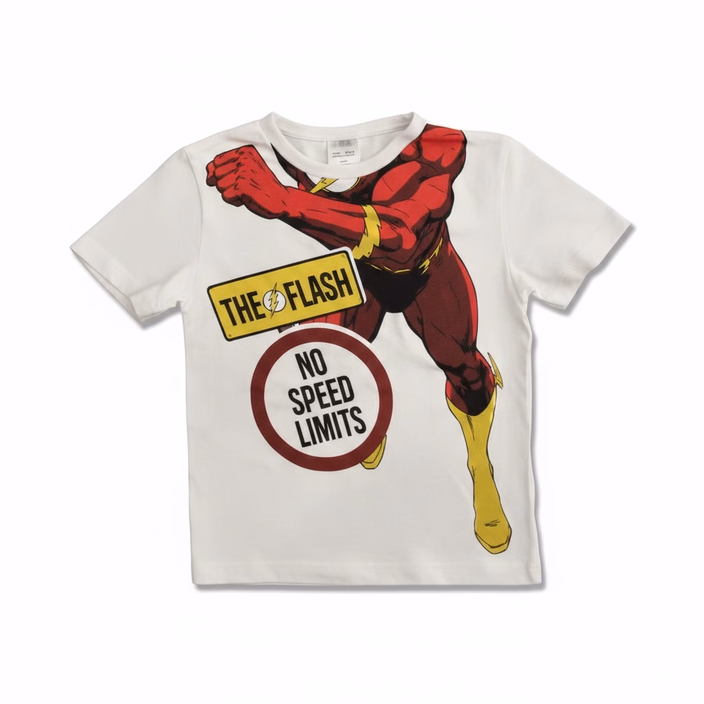 Fables The Flash Print Tee White