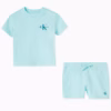 Calvin Klein Monogram Logo T-Shirt Short Set