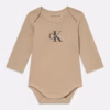 Calvin Klein Kids Monogram LS Romper