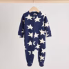 Next Star Logo Romper Navy