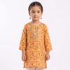 Fables Floral Frock With Gota Work