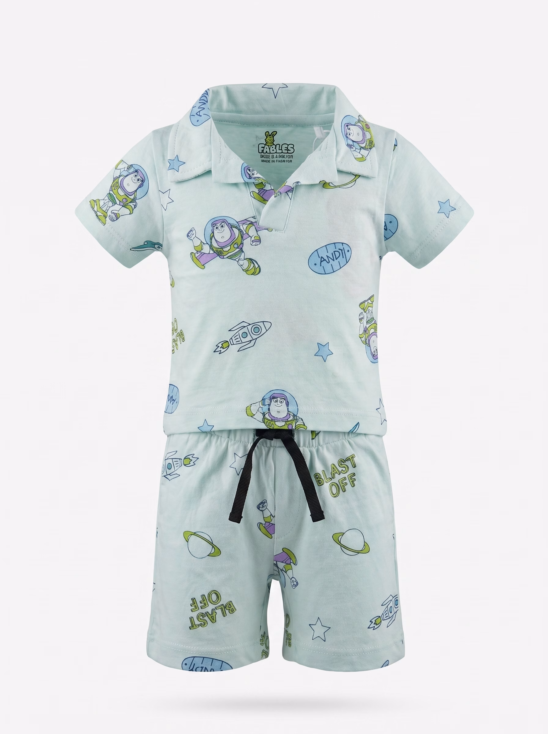 Fables TO INFINITY — Buzz Lightyear Johnny Collar With Shorts Set