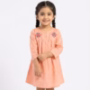 Fables Handmade Embroidery Logo Frock