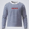 OSTIN Full Sleeves Bonjour Embraided Kids Tee