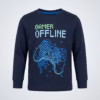 F&F Gamer Offline Logo Full Sleeves Tee