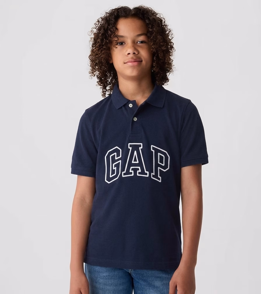GAP Uniform Embroidery Logo Polo Shirt