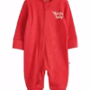 Next Zip Closer Santa Baby Jumpsuit Red