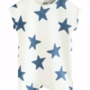 Next Cotton Stars Logo Romper