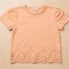 C&A Girls Premium Bottom Half Sleeves Laced Tee
