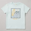 Surf Bay Dunnes Sea Green Kids Tee
