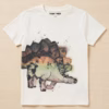 Next Kids Stegosaurus Art-Printed Shirt in Off White