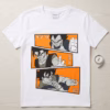 Dragon Ball Z Characters Half Sleeves Graphic Tee