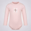 Tommy Hilfiger New Year Logo Light Pink Baby Romper