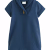 Next shawl Collar Romper Navy