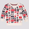 Tommy Hilfiger Allover Flag Print Full Sleeves Tee