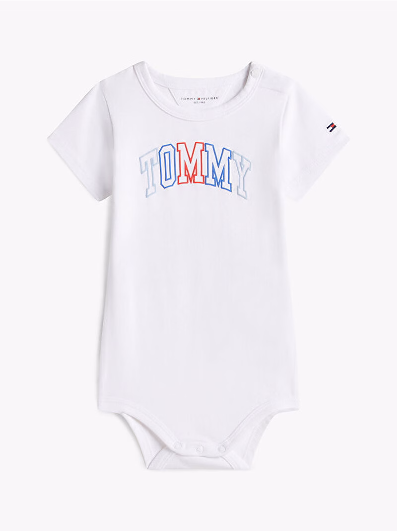 Tommy Hilfiger Logo Baby Romper