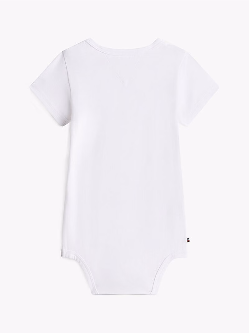 Tommy Hilfiger Logo Baby Romper - Image 2