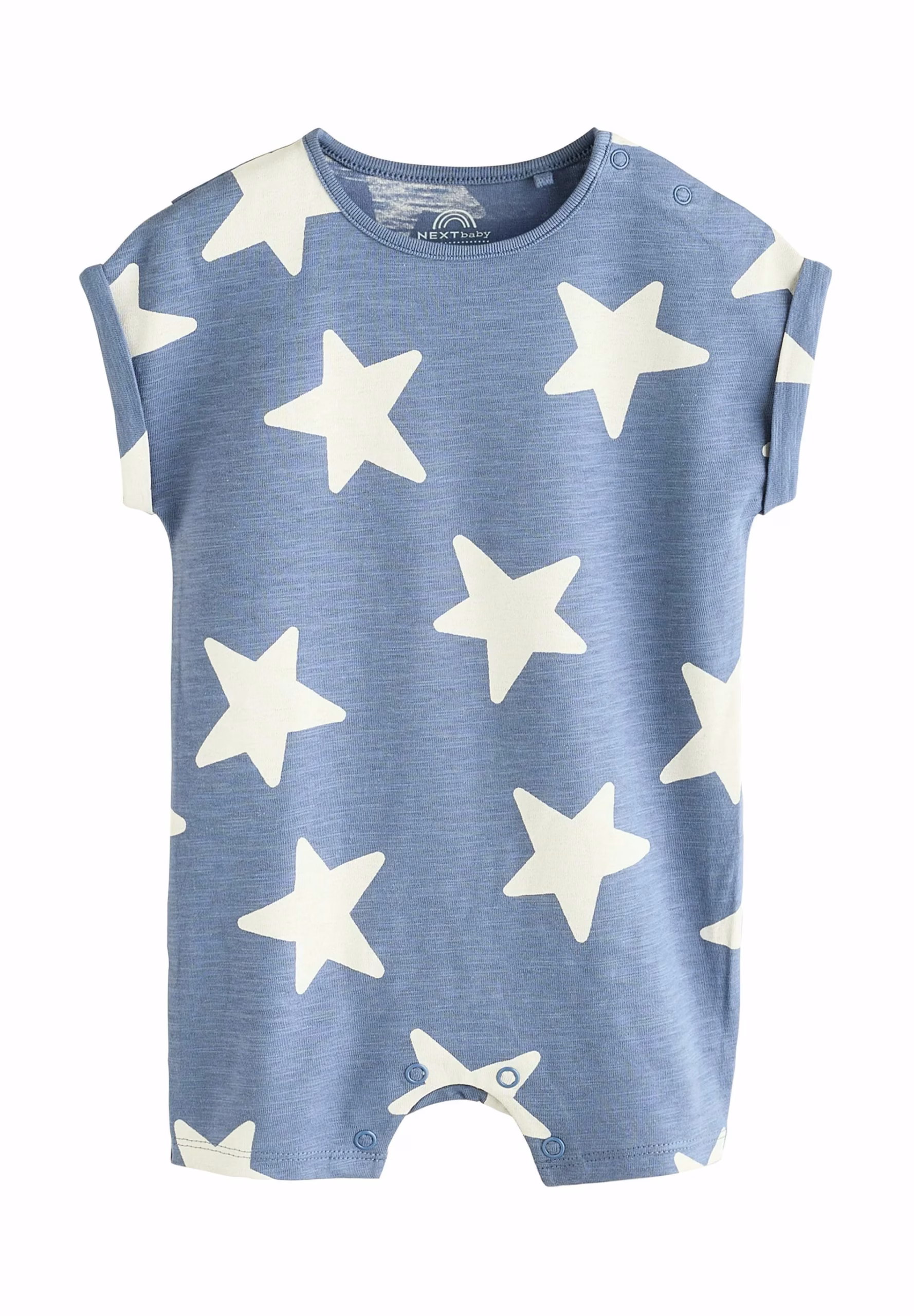 Next Cotton Stars Logo Romper - Image 2