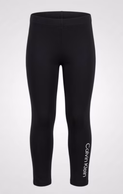 Calvin Klein Logo Print Girls Leggings