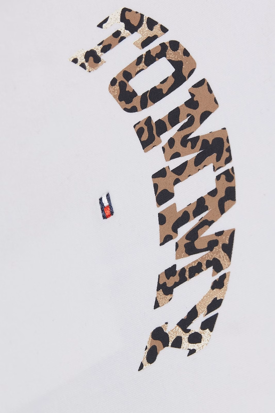 Tommy Hilfiger Leopard Print Logo Tee - Image 2