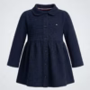 Tommy Hilfiger Navy Blue Baby Girls Frock