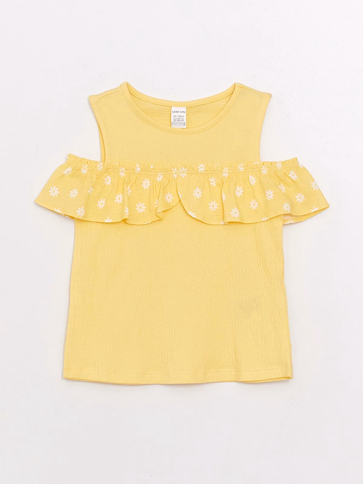 LC WAIKIKI Lace Yellow Frock