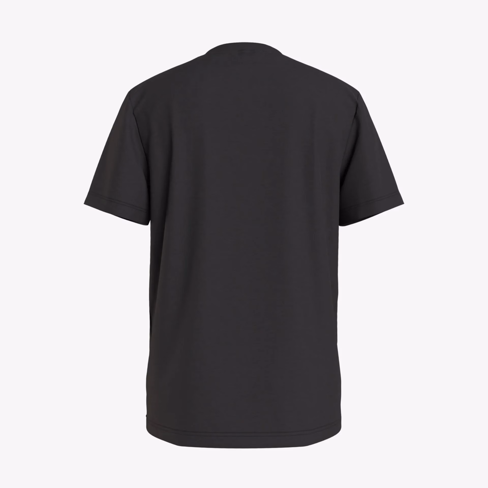 Calvin Klein Jeans Logo V-Neck Tee Black - Image 3