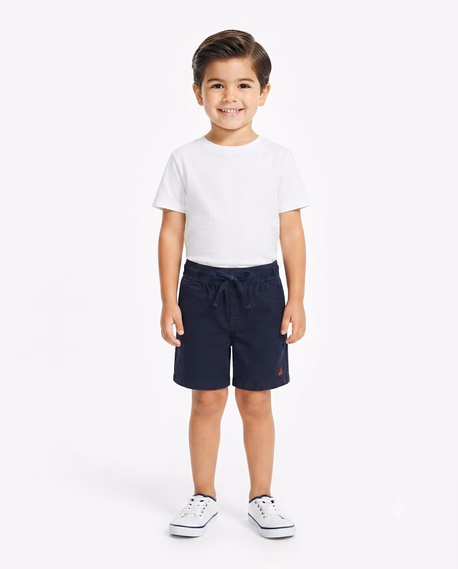Nautica Kids Drawstring Cotton Short - Image 6