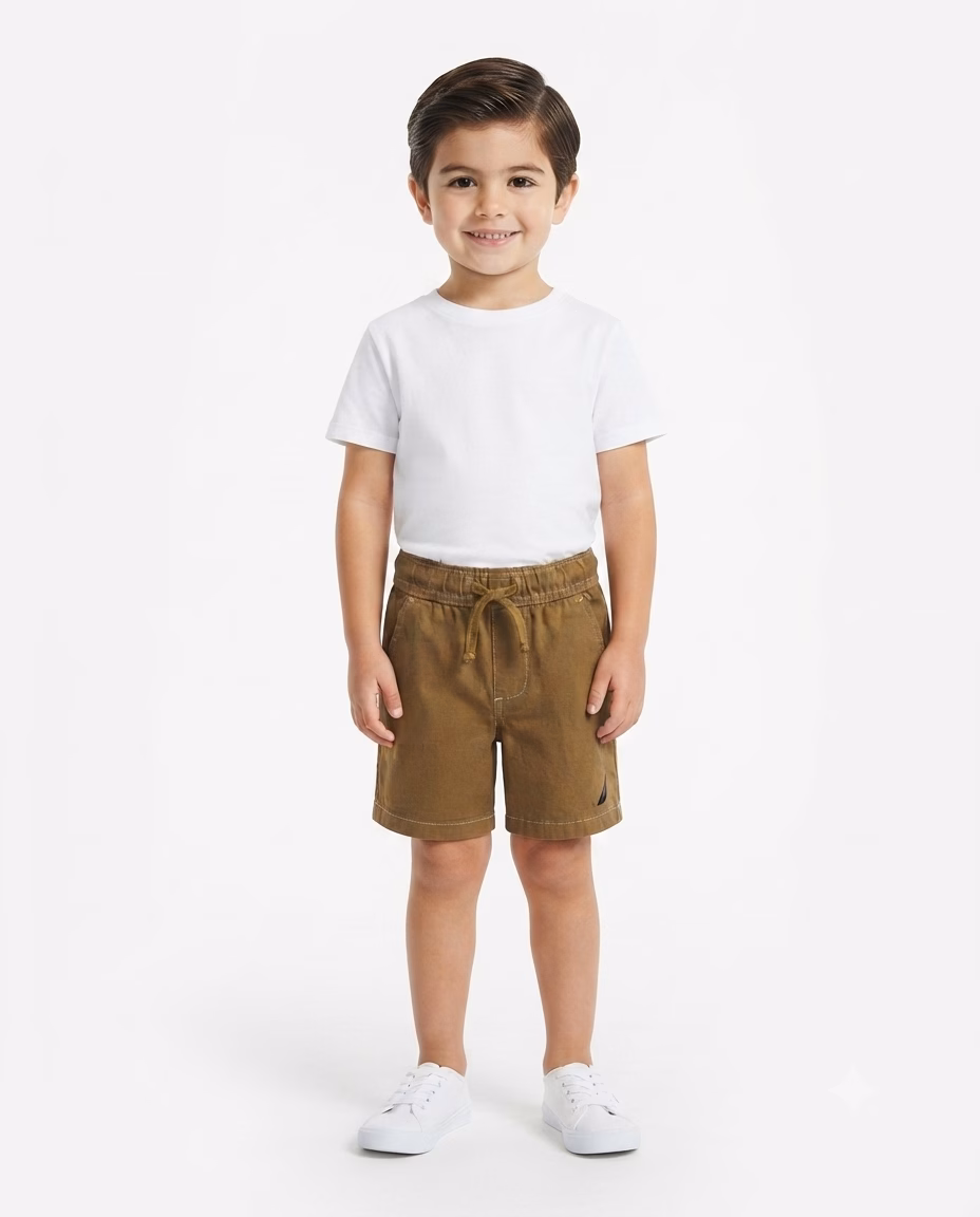 Nautica Kids Drawstring Cotton Short - Image 3