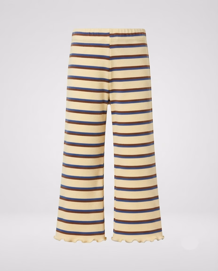 Zeeman Red & Blue Stripes Girls Leggings Brown