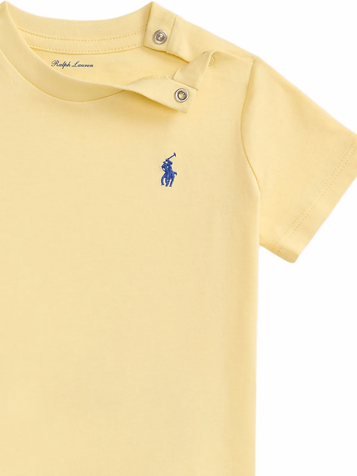 Polo Ralph Lauren Small Pony Embroidered Tee Yellow - Image 2