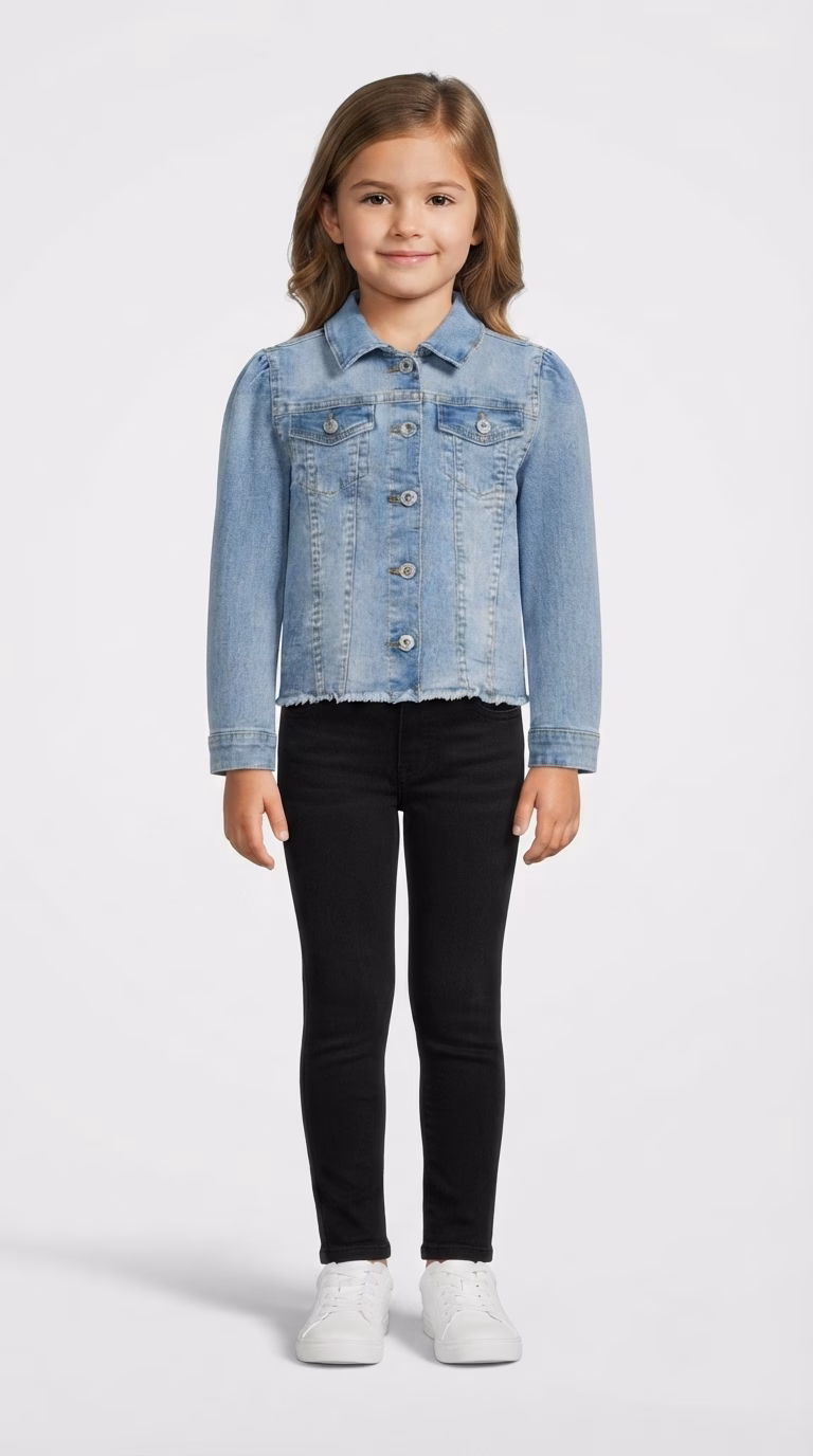 Jessica Simpson Denim Jacket Light Wash - Image 2