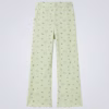 Zeeman Allover Elephant Print Logo Girls Cotton Leggings Mint Green